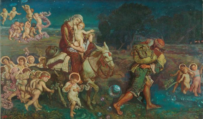 Triumph of the Innocents, by William Holman Hunt, 1883-4